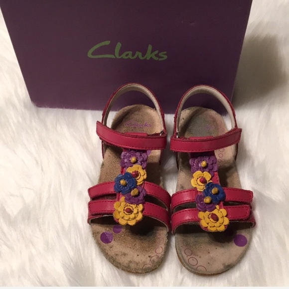 clarks rio flower sandals